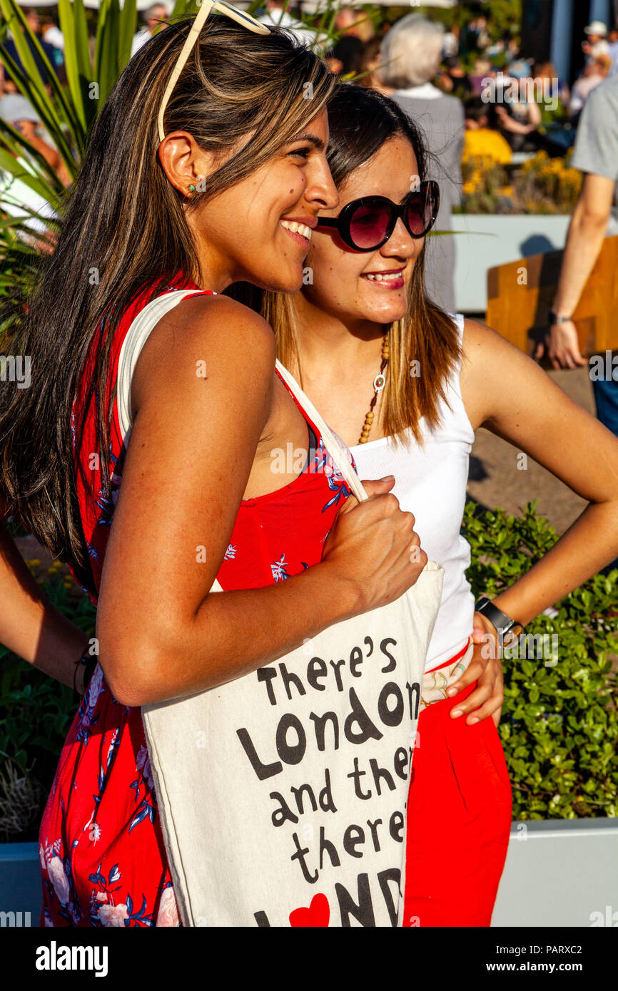 Young tourists happy pose hi-res stock photography and images - Alamy
