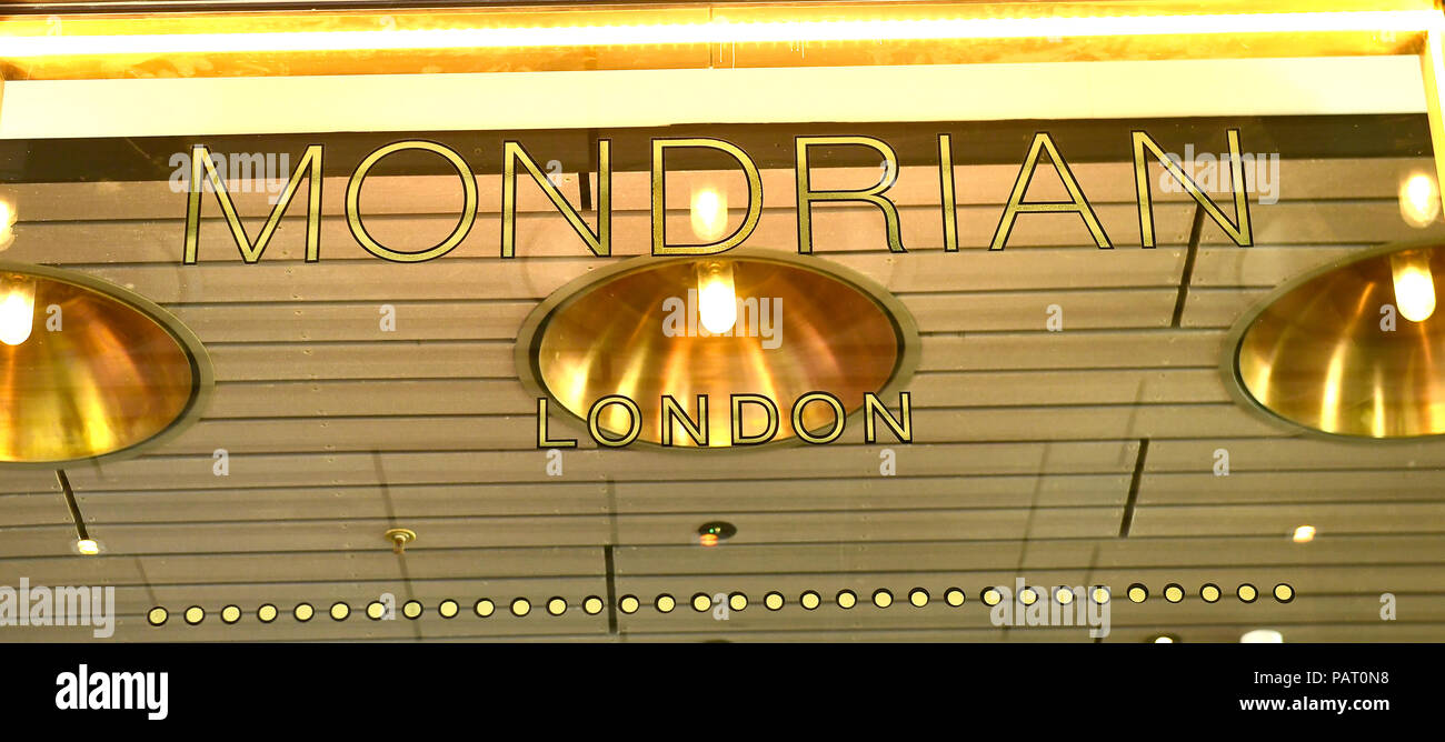 The Mondrian at Sea Containers Hotel in London Stock Photo - Alamy