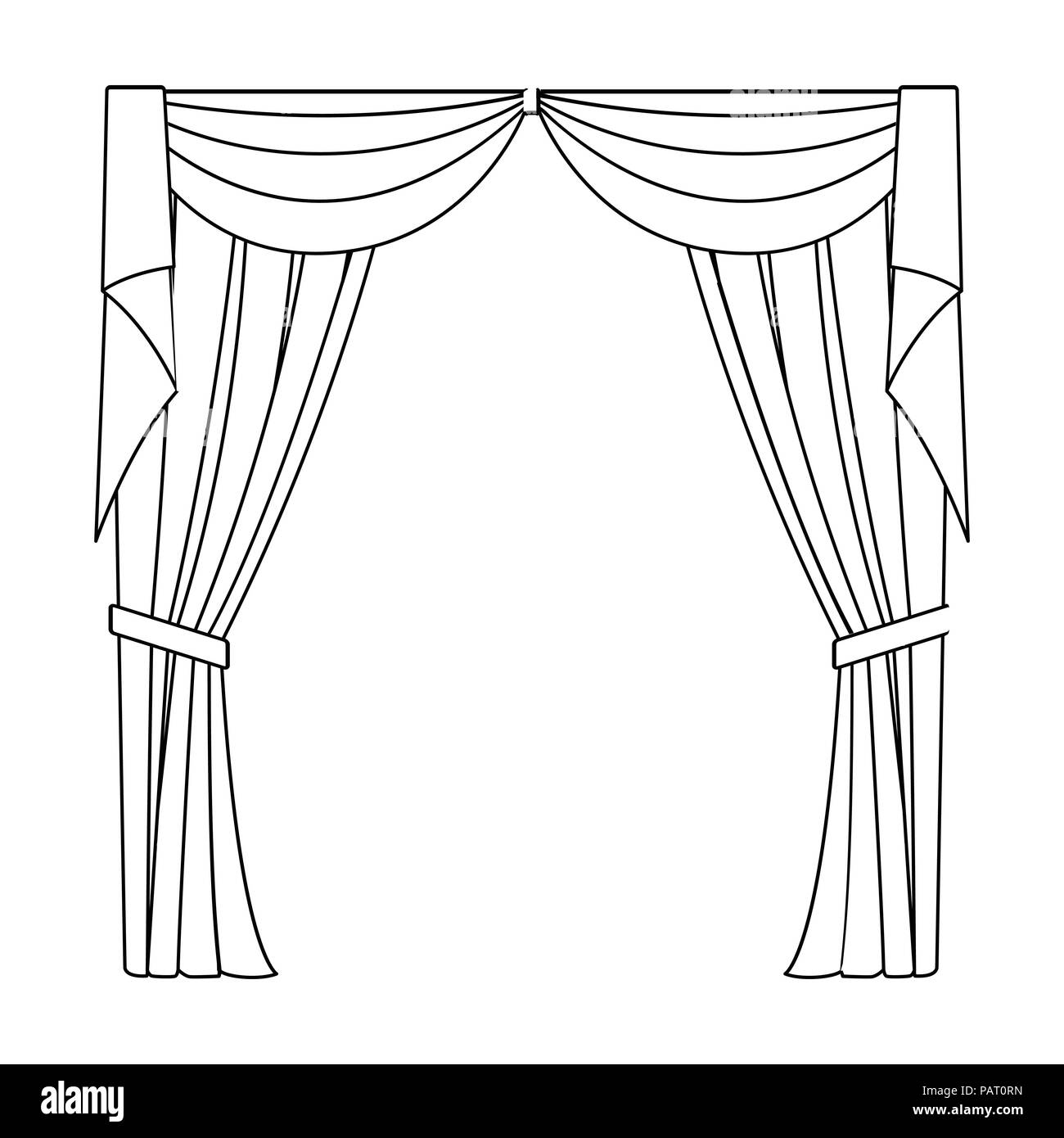 classic,classical,cornice,curtain,curtains,decor,decoration,decorative ,design,drape,drapery,draw ,elegance,fabric,hanging,home,icon,illustration,interior,isolated,logo,luxury,material, outline,retro,sign,silk,style,symbol,textile,theater,theatrical ...