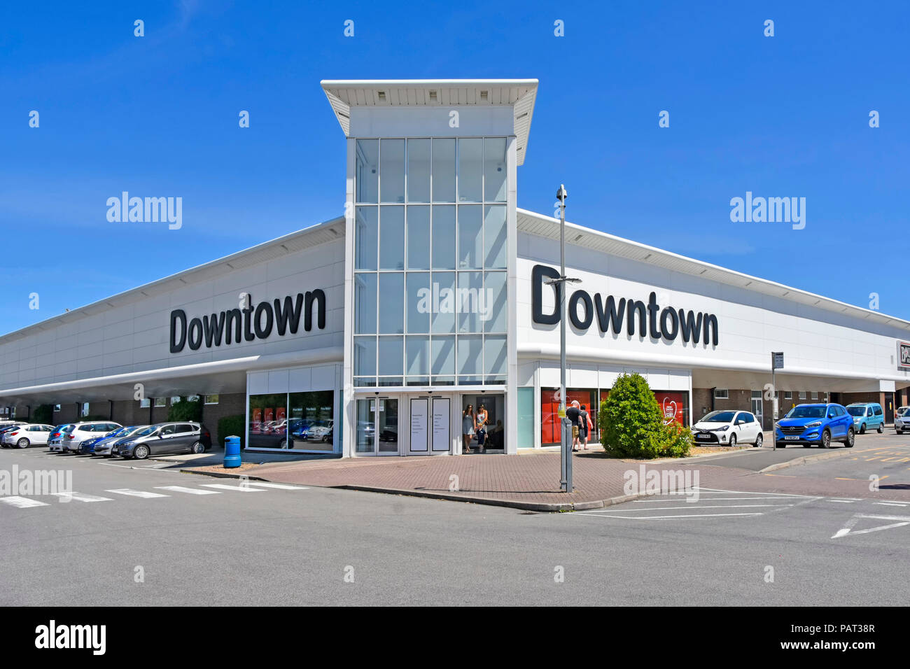 Large Downtown independent department store out of town retail