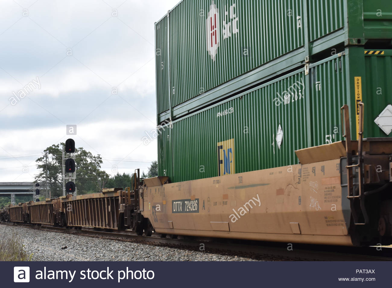 Intermodal Freight Container Stock Photos & Intermodal Freight ...
