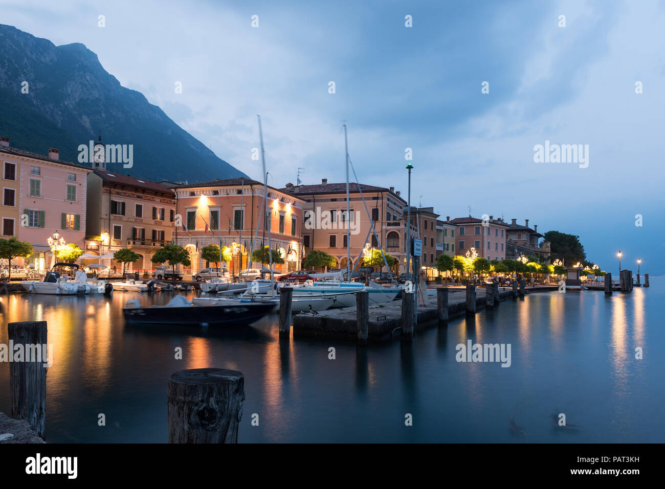 Village of Gargnano Lake Garda Italy Stock Photo: 213200725 - Alamy