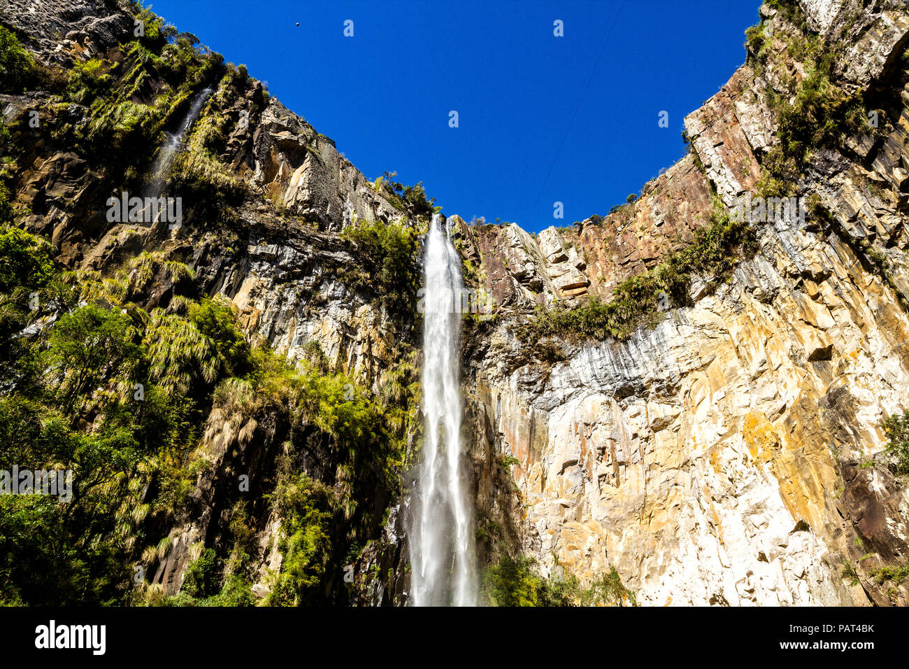 Avencal waterfall. Urubici, Santa Catarina, Brazil. Stock Photo