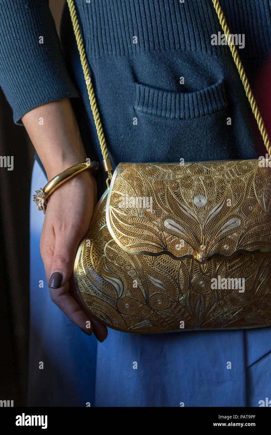 Gold Purse Stock Photos & Gold Purse Stock Images Alamy