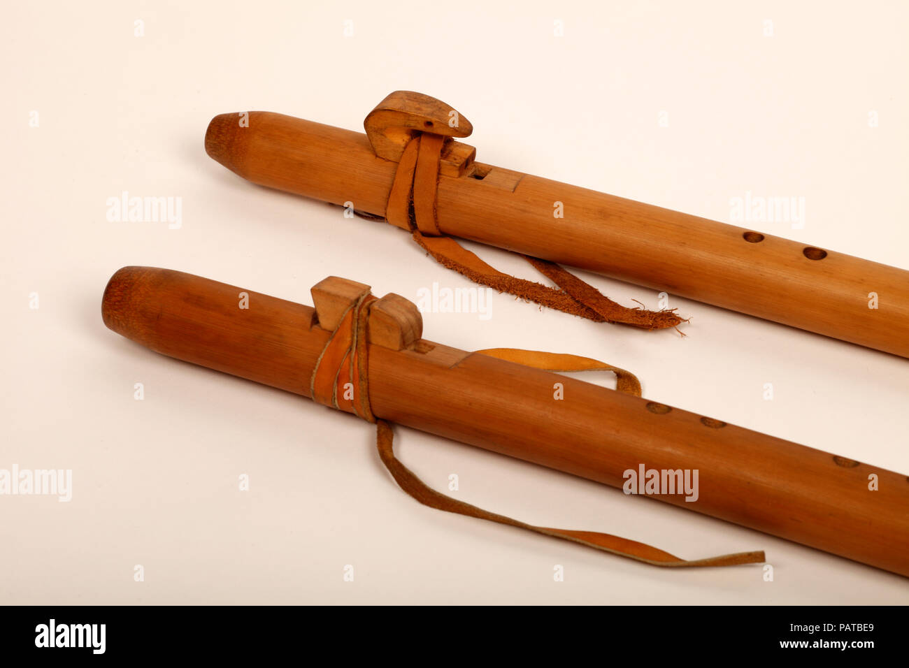 Pentatonic American Indian Bamboo Flute. Cherokee Stock Photo Alamy