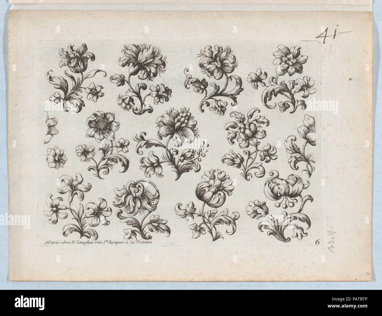 Series Of Small Flower Motifs Plate 6 Artist And Engraver Paul Androuet Ducerceau French 1623 1710 Dimensions Plate 5 11 16 7 7 8 In 14 5 Cm Sheet 7 9 16 10 Series Of Small Flower Motifs Plate 6 Artist And Engraver Paul Androuet Ducerceau French 1623 1710 Dimensions Plate 5 11 16 7 7 8 In 14 5 Cm Sheet 7 9 16 10