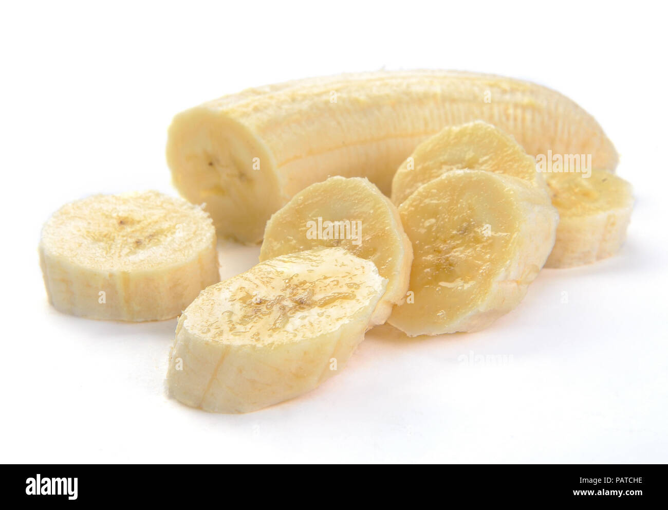 Cleared Banana With Segments On A White Background Stock Photo Alamy cleared-banana-with-segments-on-a-white-background-stock-photo-alamy