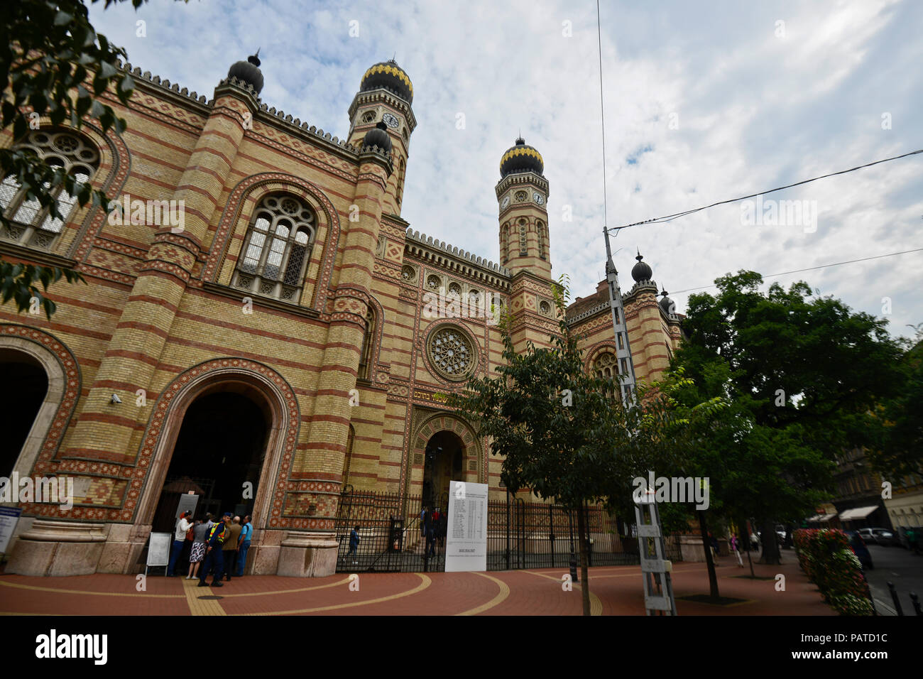 Dohany Street Synagogue, Budapest, Hungary Stock Photo