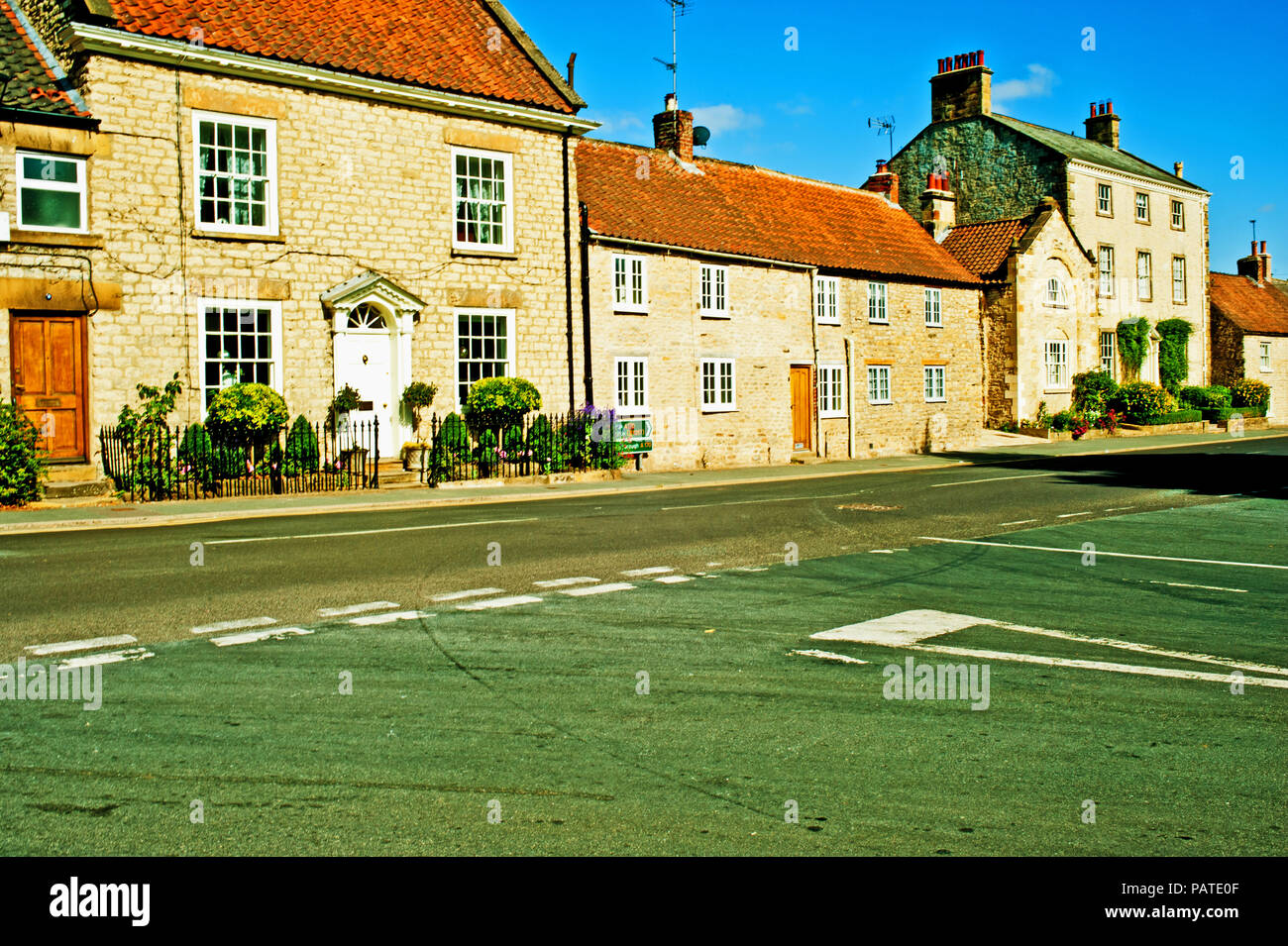 Period Architecture, Helmsley, North Yorkshire, England Stock Photo