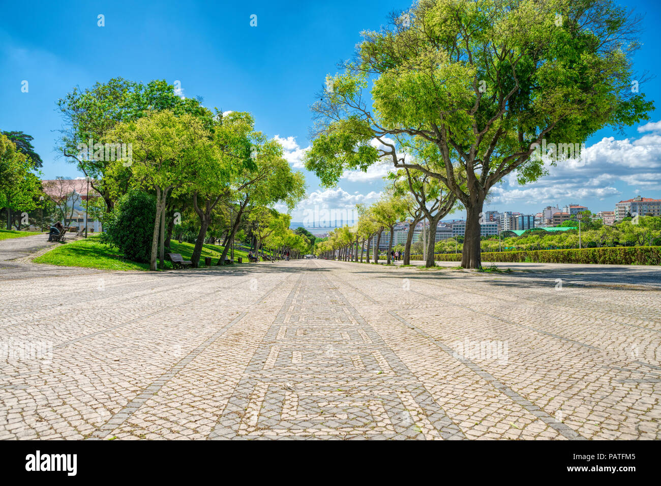 Central park walking paths hi-res stock photography and images - Alamy