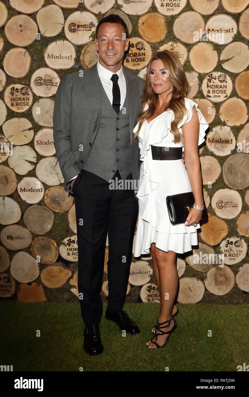 Horan & Rose Gala Dinner at The Grove Hotel, Chandler's Cross, Hertfordshire  Featuring: John Terry, Toni Poole Where: Chandlers Cross, United Kingdom When: 23 Jun 2018 Credit: WENN.com Stock Photo