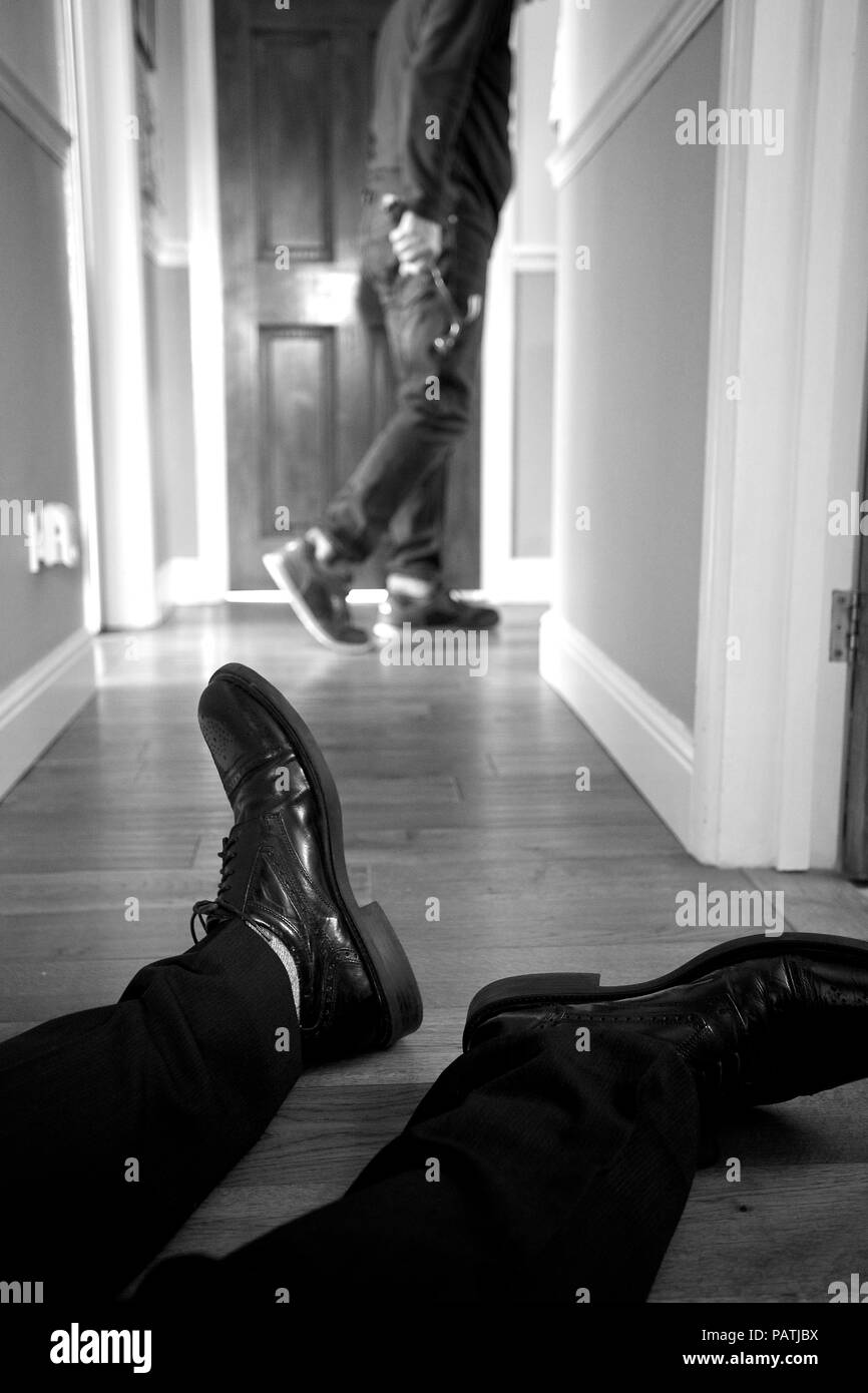 A person has been murdered by a person unknown and the killer is