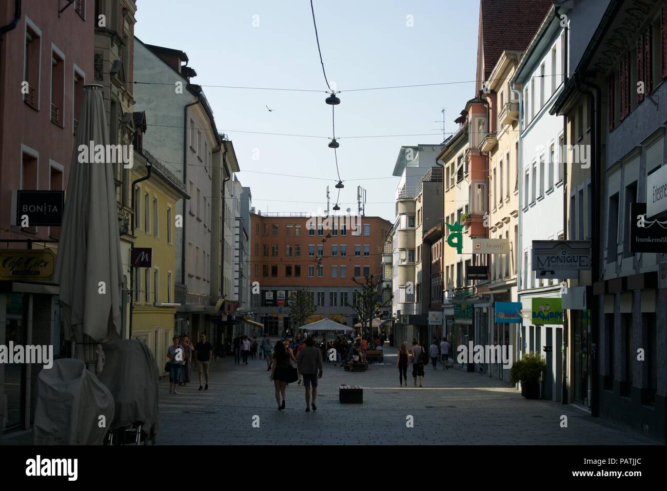 Bregenz map vector hi-res stock photography and images - Alamy