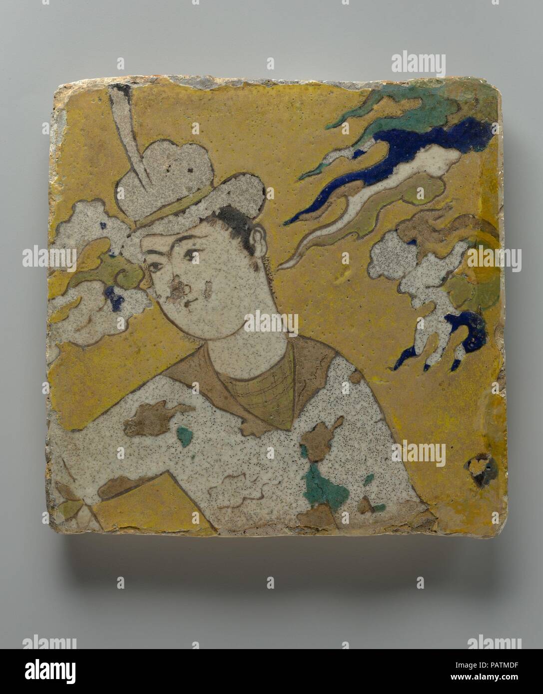 Tile Dimensions H 8 5 8 In 21 8 Cm W 8 3 4 In 22 2 Cm D 7 8 In 2 2 Cm Date Second Half 17th Century This Tile Depicting A Male Youth With Delicate Tile Dimensions H 8 5 8 In 21 8 Cm W 8 3 4 In 22 2 Cm D 7 8 In 2 2 Cm Date Second Half 17th Century This Tile Depicting A Male Youth With Delicate