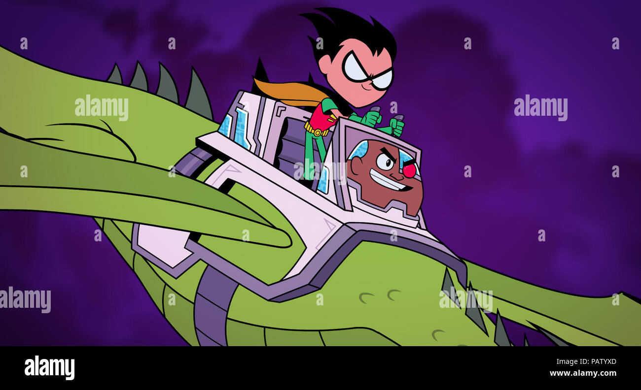 TEEN TITANS GO! TO THE MOVIES, from left: Robin (voice: Scott Menville ...