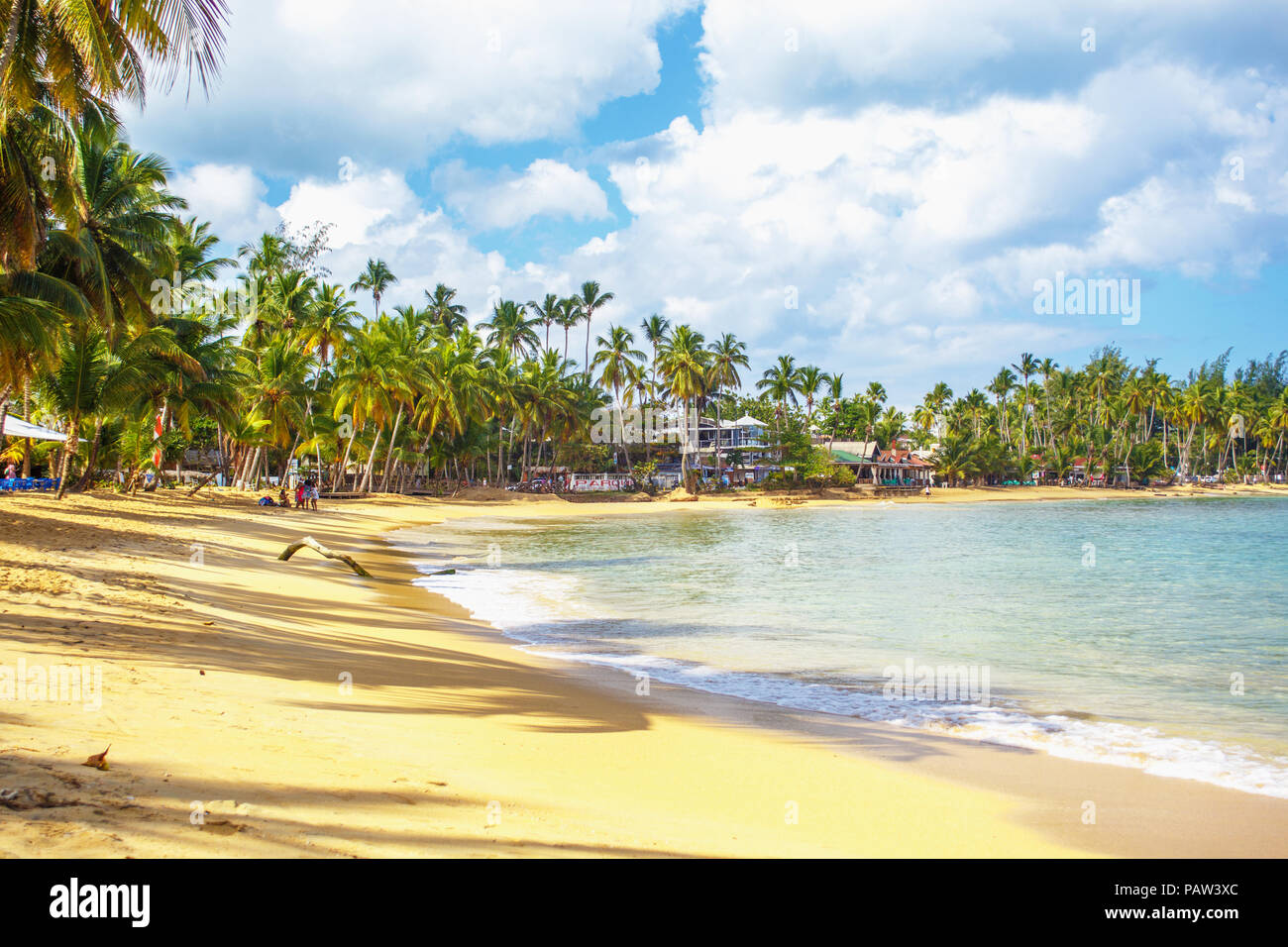 Super vacation. Tropical beach in Dominican Republic Stock Photo