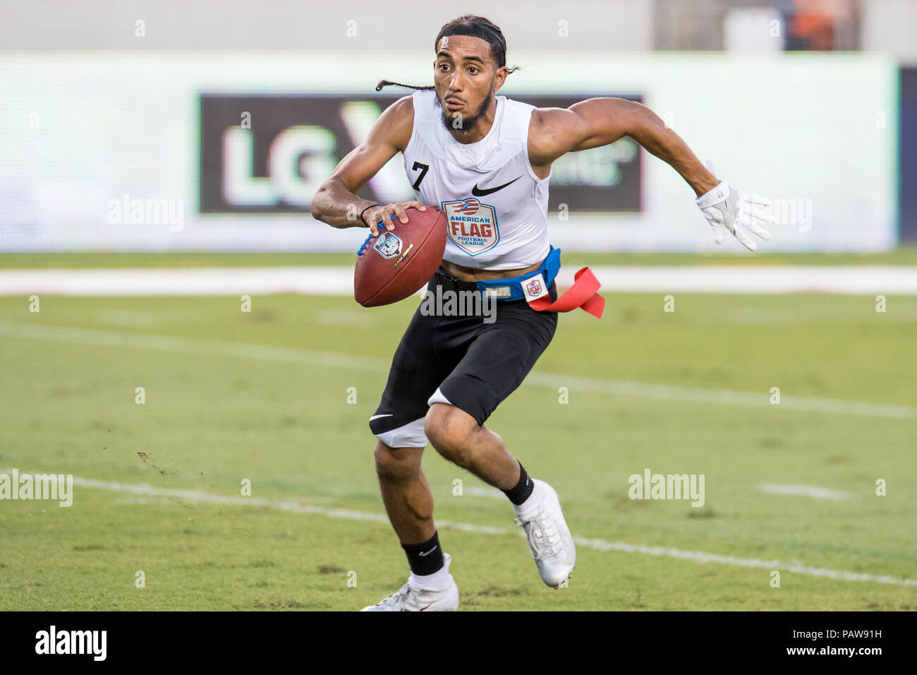Houston, TX, USA. 19th July, 2018. Fighting Cancer quarterback Darrell