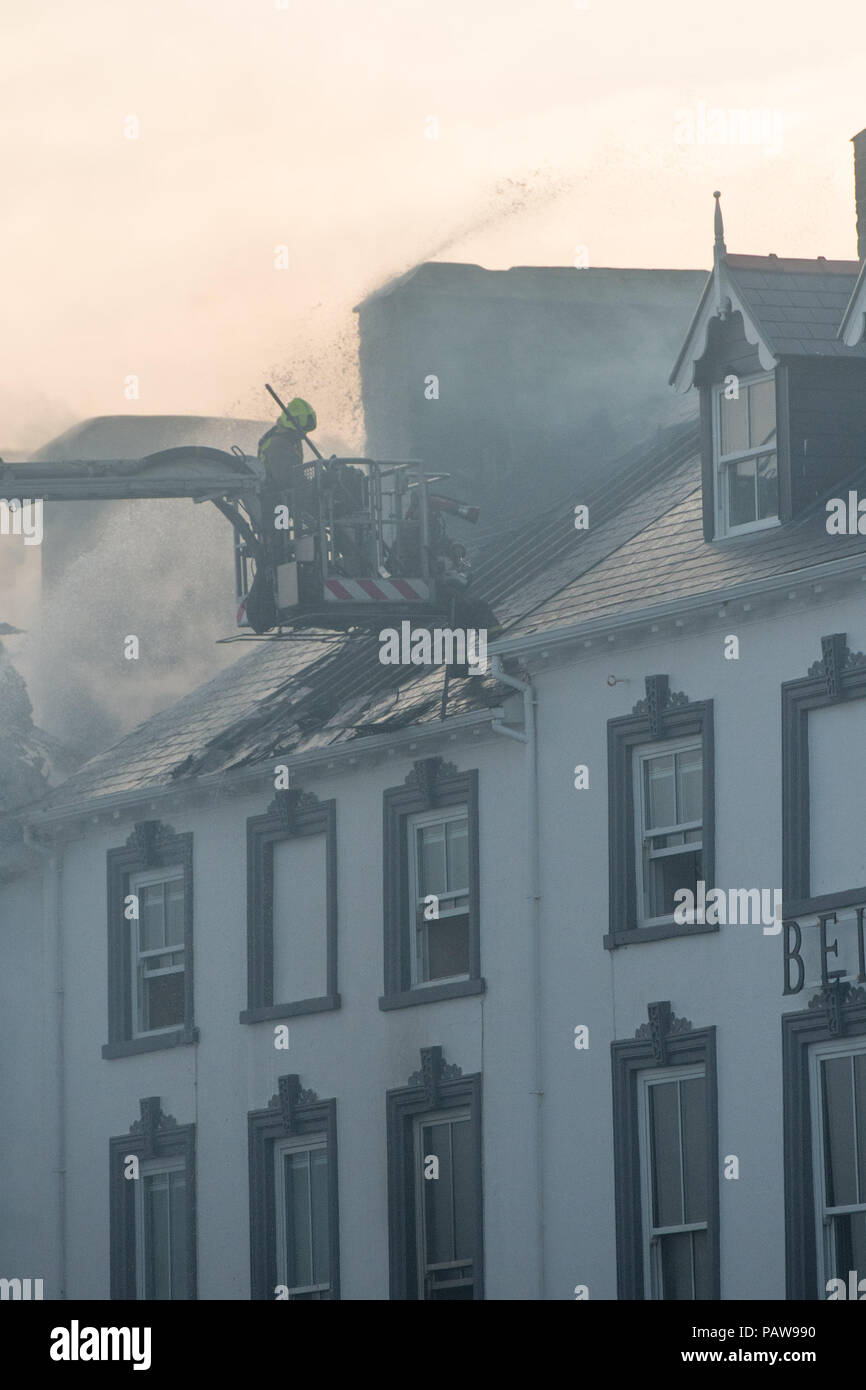 Hotel fire aberystwyth hires stock photography and images Alamy
