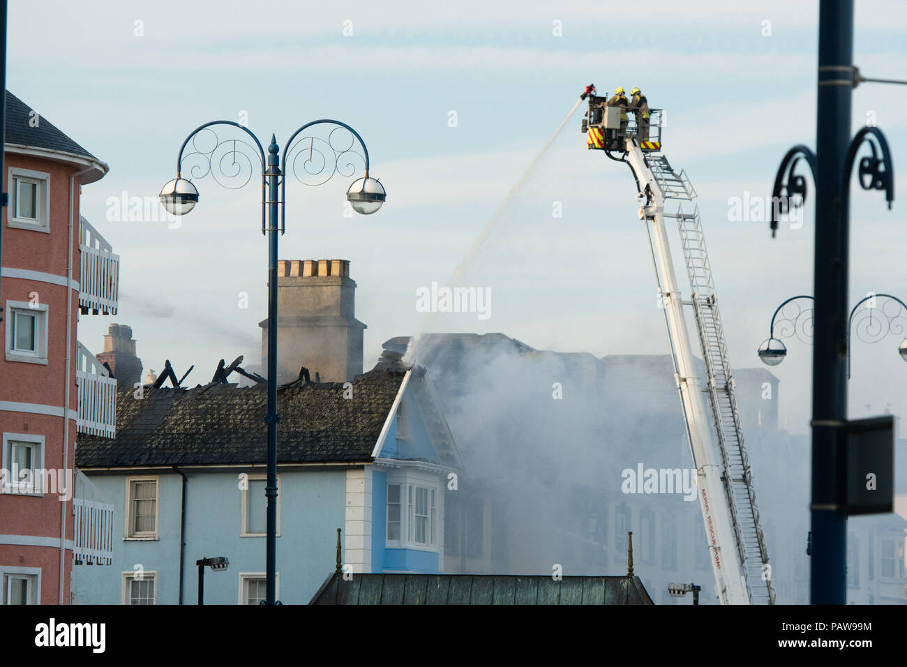 Hotel fire aberystwyth hires stock photography and images Alamy