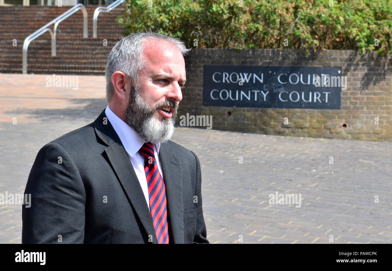 Maidstone, UK. 25th July 2018. Maidstone, Kent, UK. Marina Smythe (21