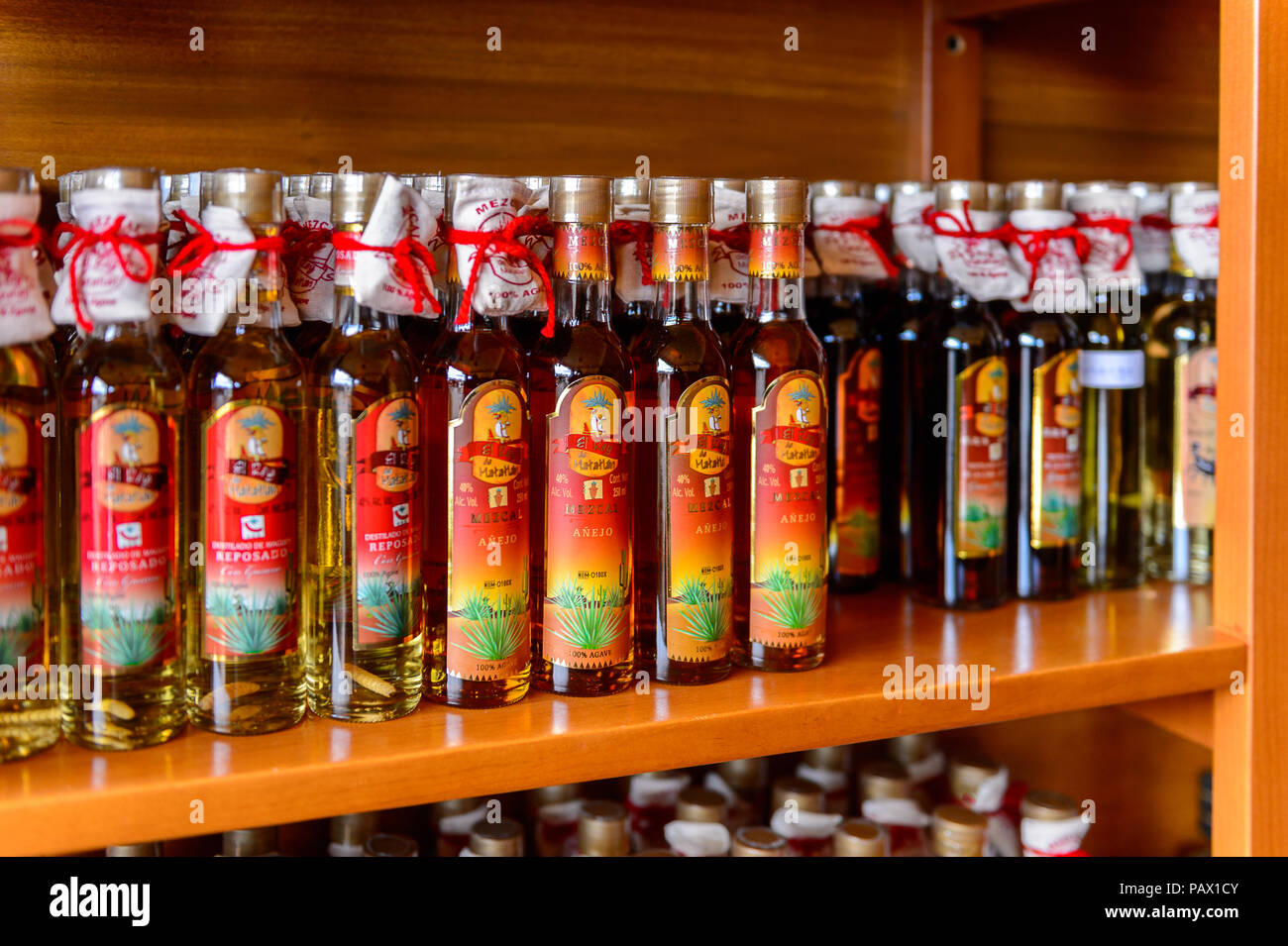 oaxaca-mexico-oct-31-2016-alcoholic-beverages-at-the-fabric-of-mezcal-called-el-rey-de-matatlan-mescal-is-a-distilled-alcoholic-beverage-from-an-PAX1CY.jpg