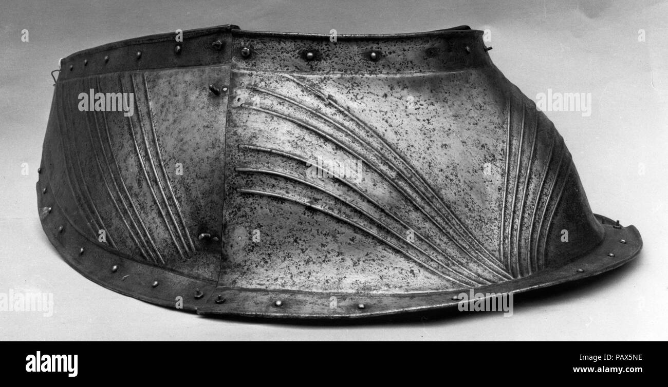 Peytral. Culture: German, Nuremberg. Dimensions: 11 x 26 1/2 in. (27.9 x 67.3 cm). Date: 1510-30. Museum: Metropolitan Museum of Art, New York, USA. Stock Photo