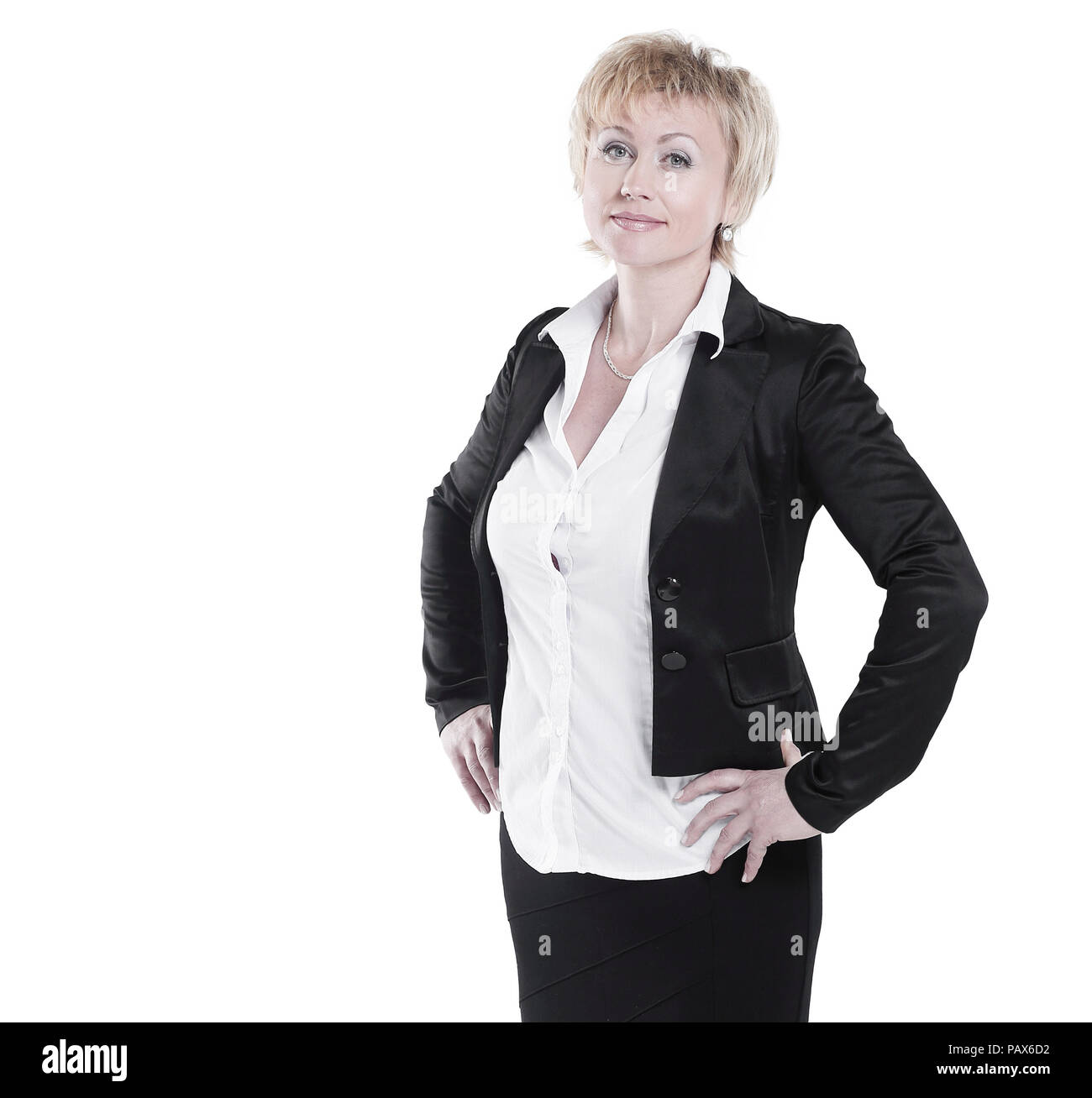portrait of a modern successful business woman Stock Photo - Alamy