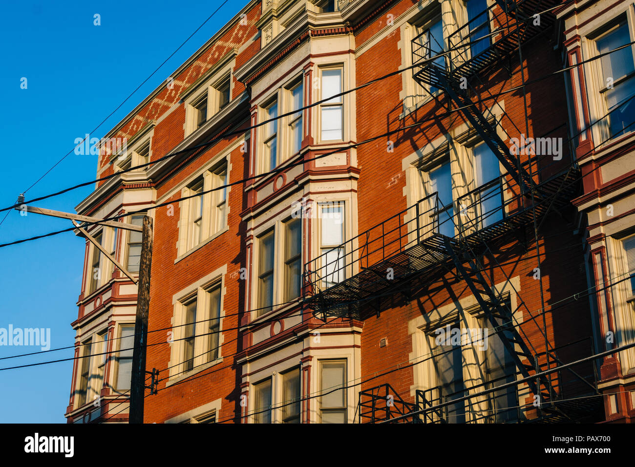 Architecture in OverTheRhine, Cincinnati, Ohio Stock Photo Alamy