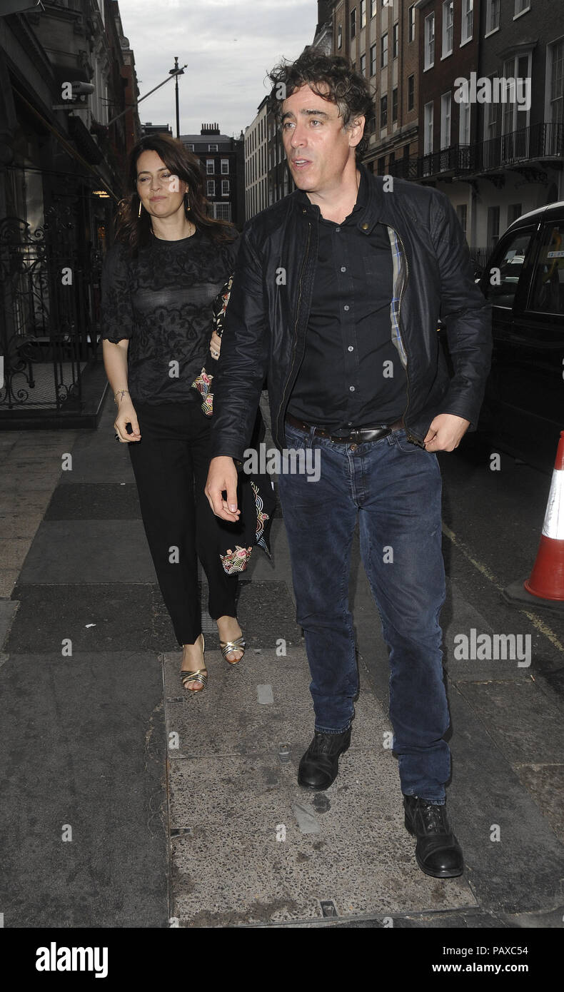 Stephen Mangan And Wife Holby City Star Louise Delamere Seen Arriving stephen-mangan-and-wife-holby-city-star-louise-delamere-seen-arriving