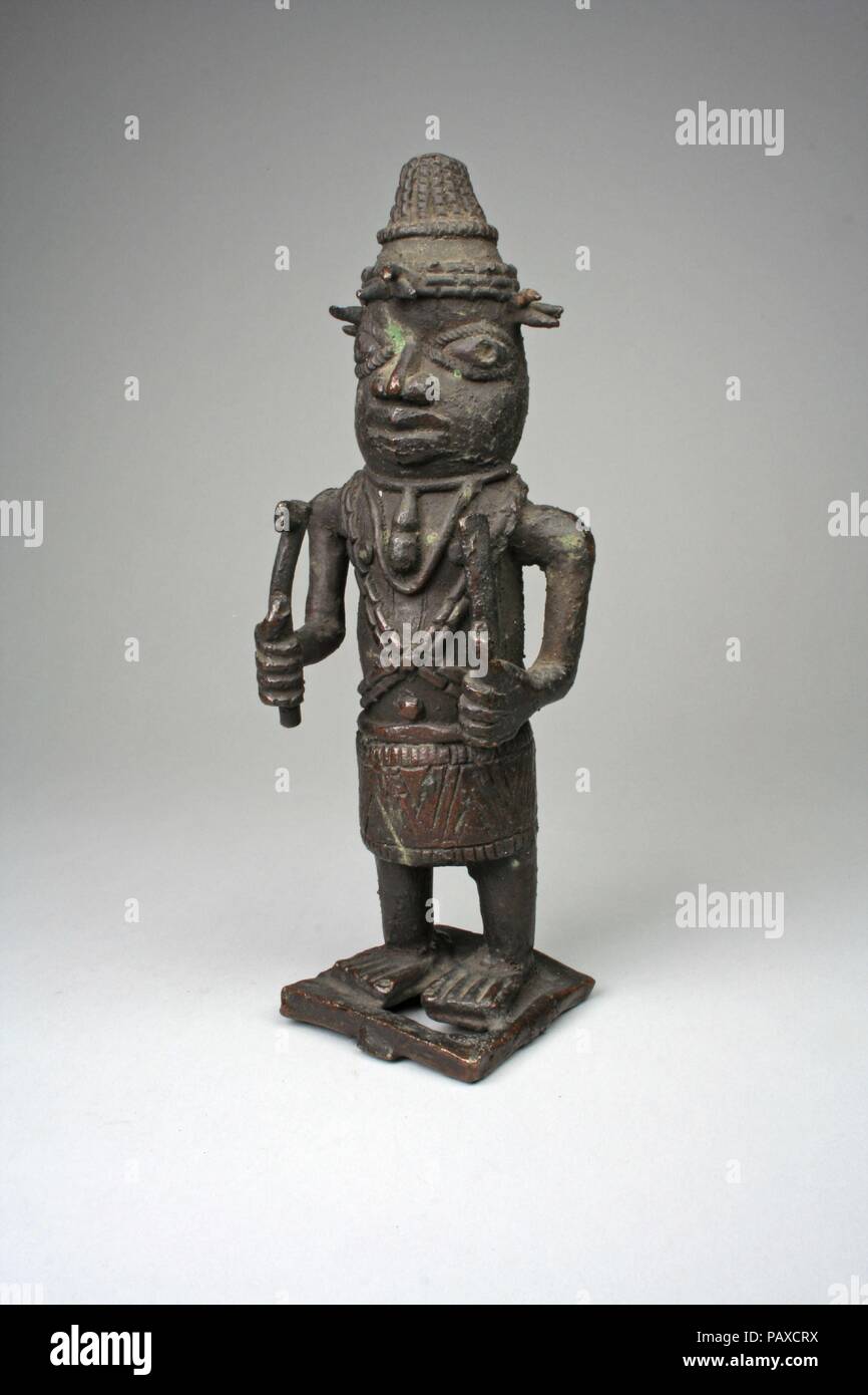 Figure: Court Official with Hammer and Staff. Culture: Edo peoples ...