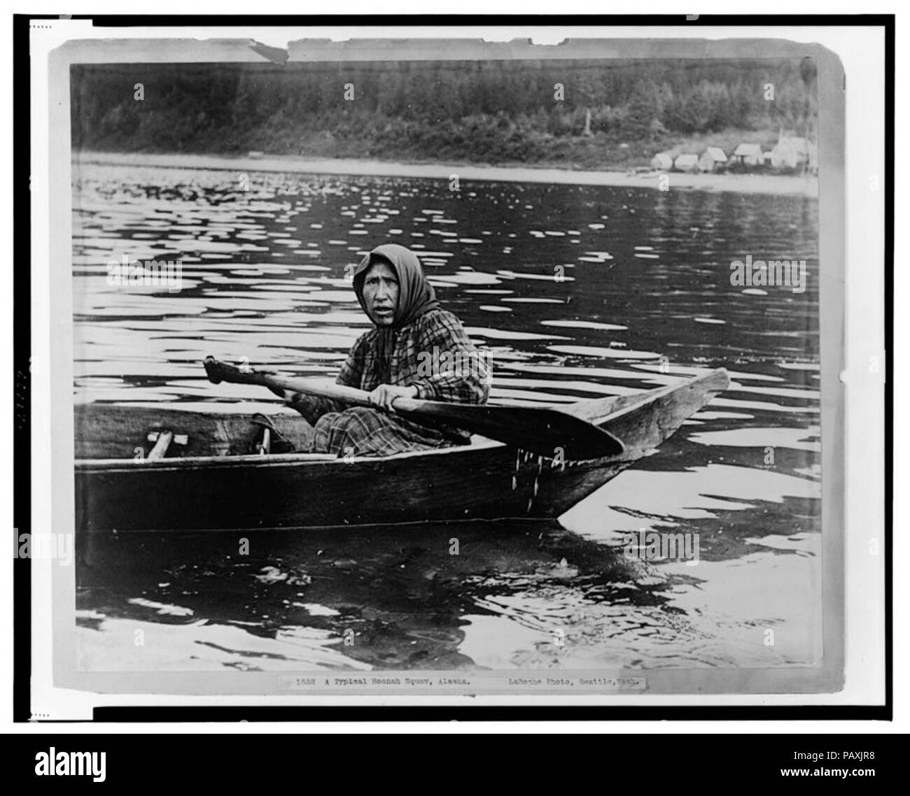 A typical Hoonah squaw, Alaska Stock Photo Alamy