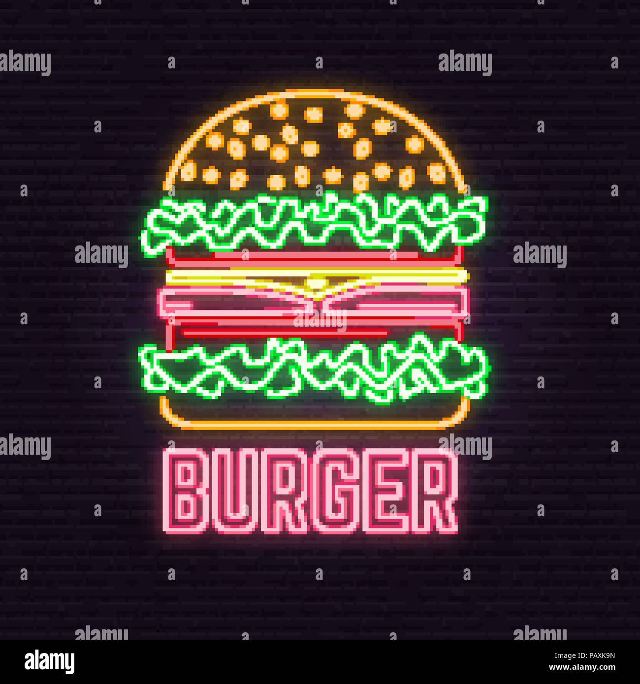 Old restaurant neon sign Stock Vector Images Alamy Old restaurant neon sign Stock Vector Images Alamy