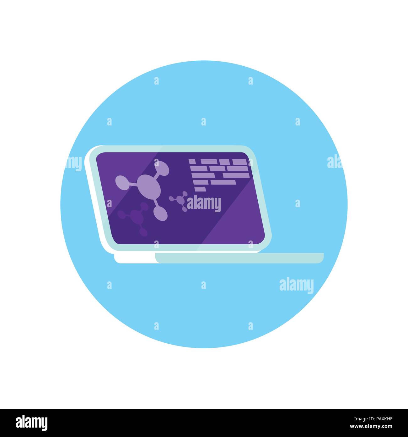 Monitor view Stock Vector Images - Alamy