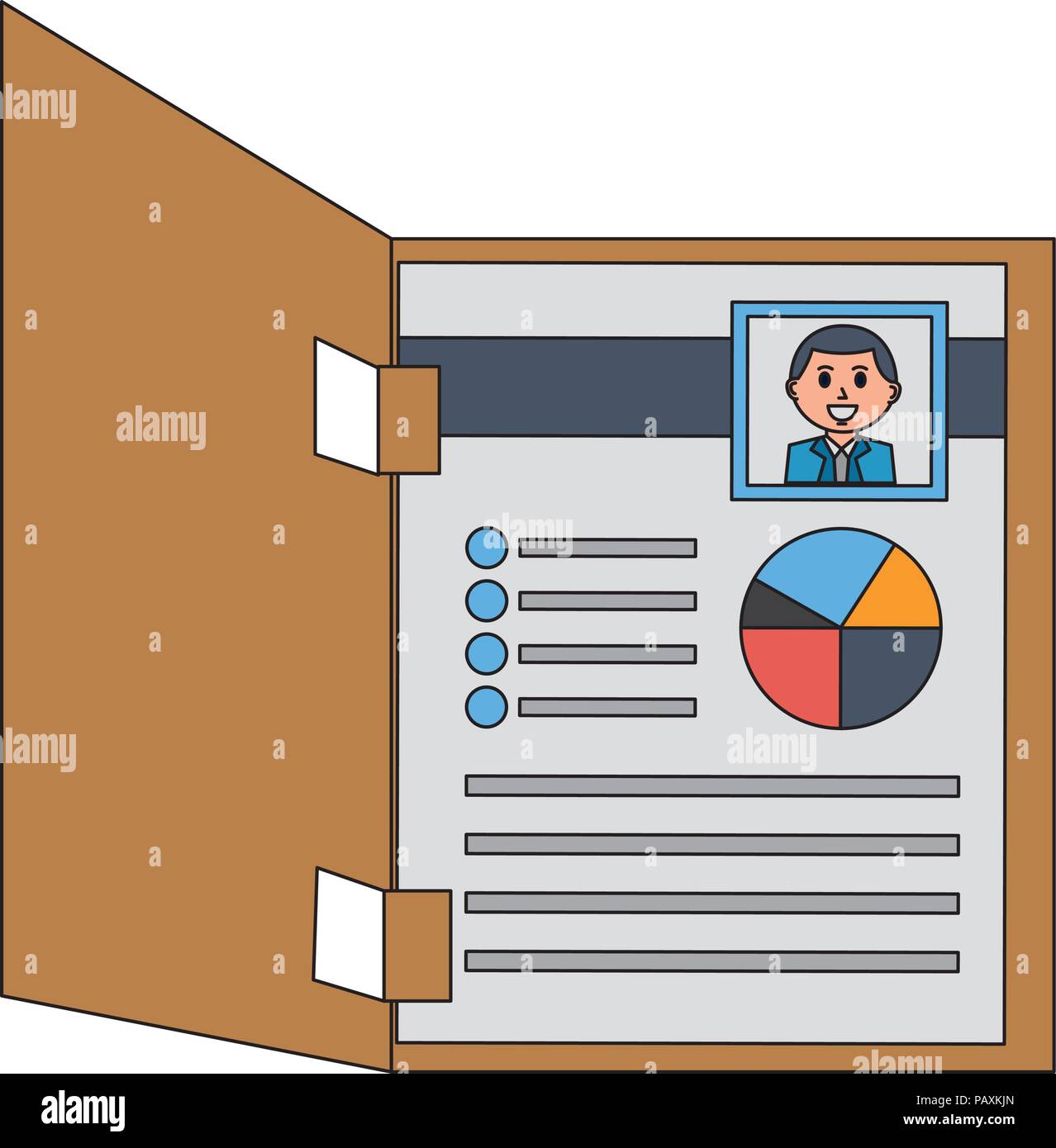 curriculum vitae isolated icon Stock Vector Image & Art - Alamy