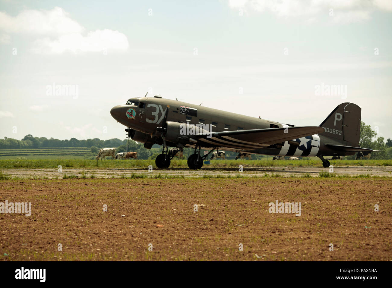 C-47 Dakota Stock Photo