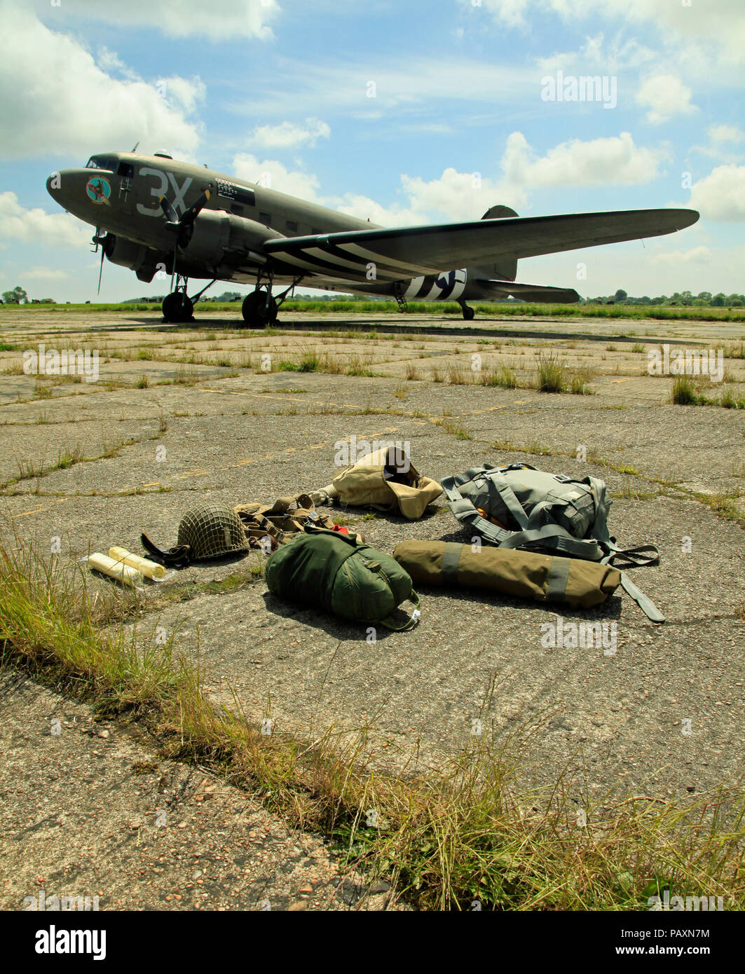 C-47 Dakota Stock Photo