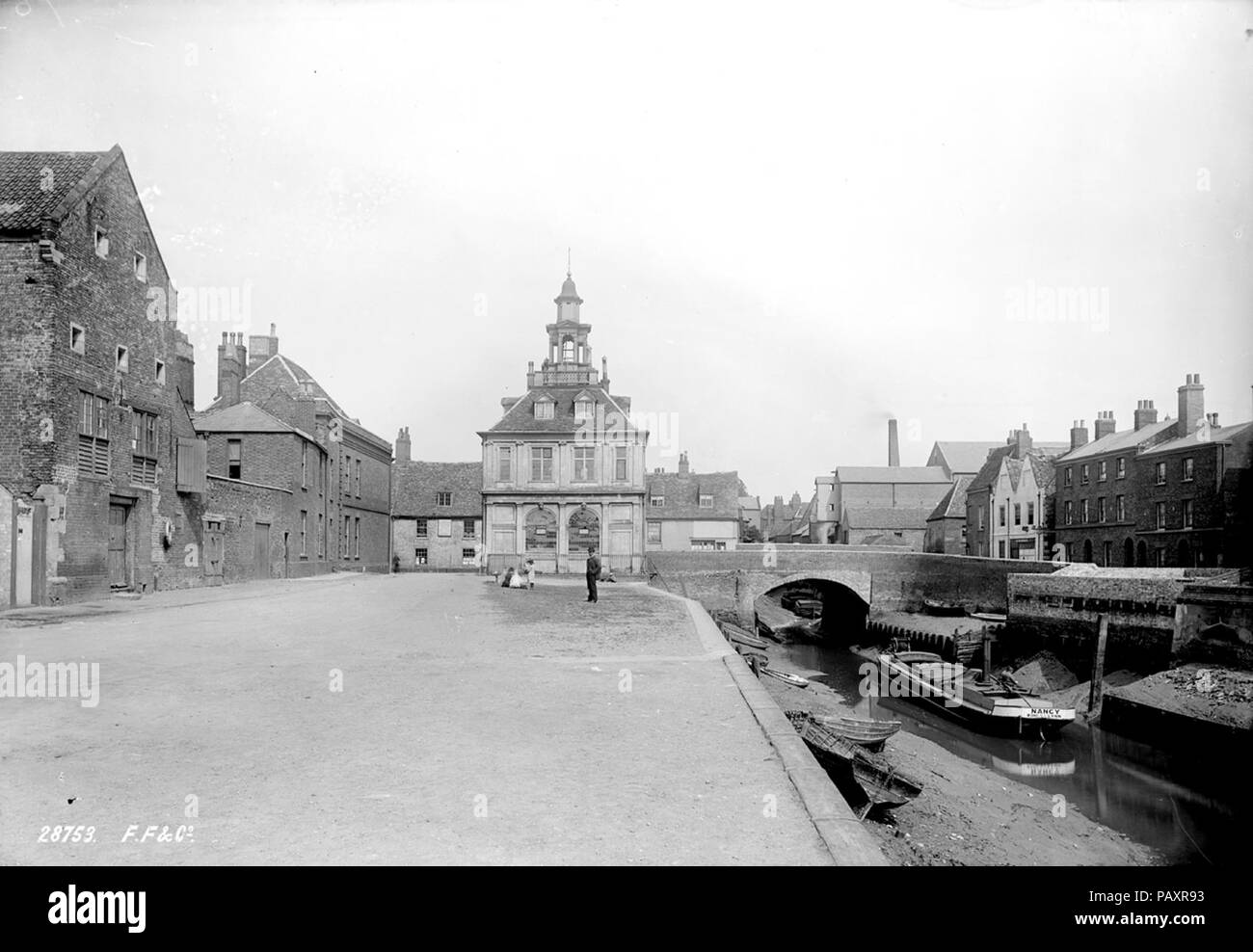 A view of the Custom House, King's Lynn (1891 Stock Photo Alamy
