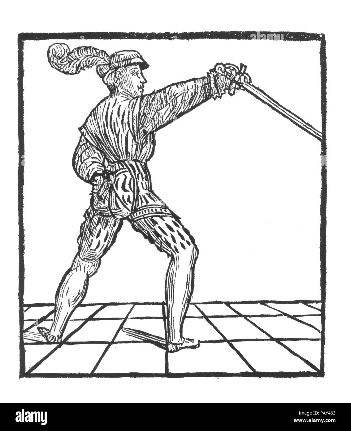 Engraving showing a Turkish cavalry officer, from an unidentified work