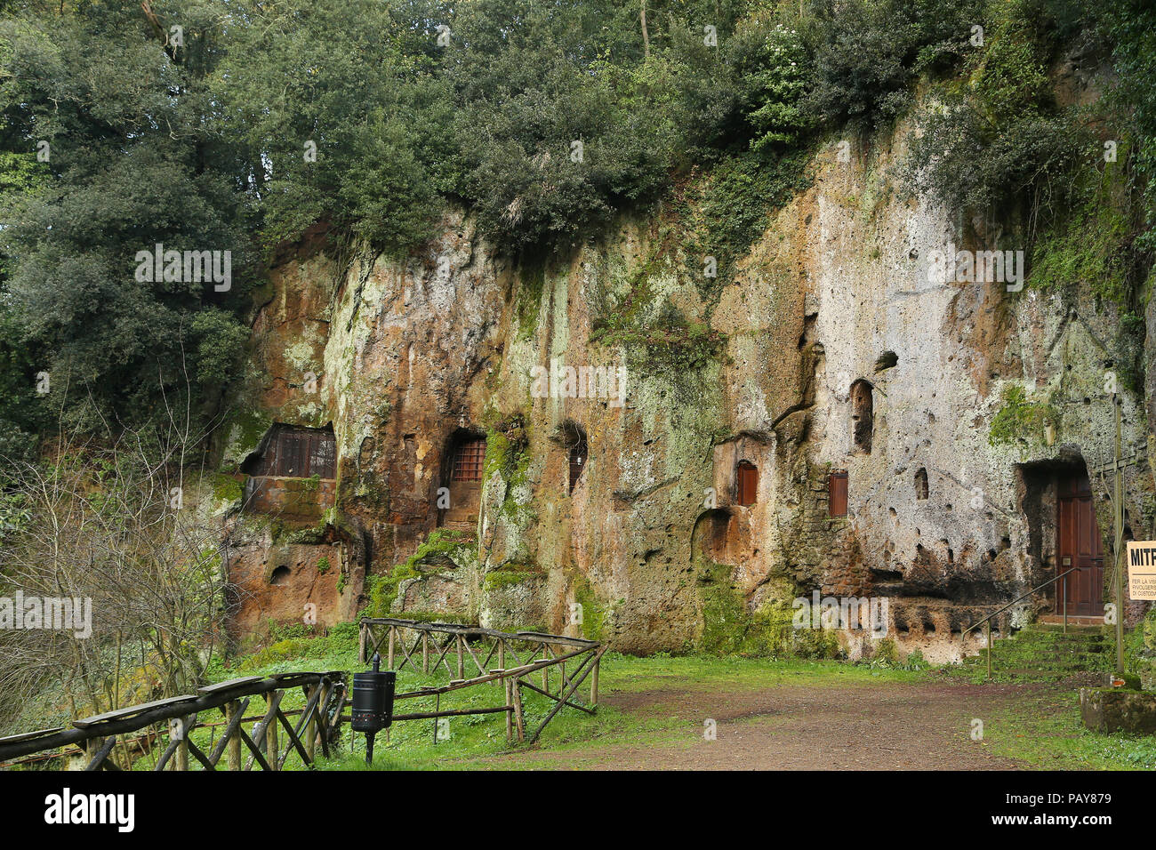 Il Mitreo - Santa Maria del Parto Stock Photo