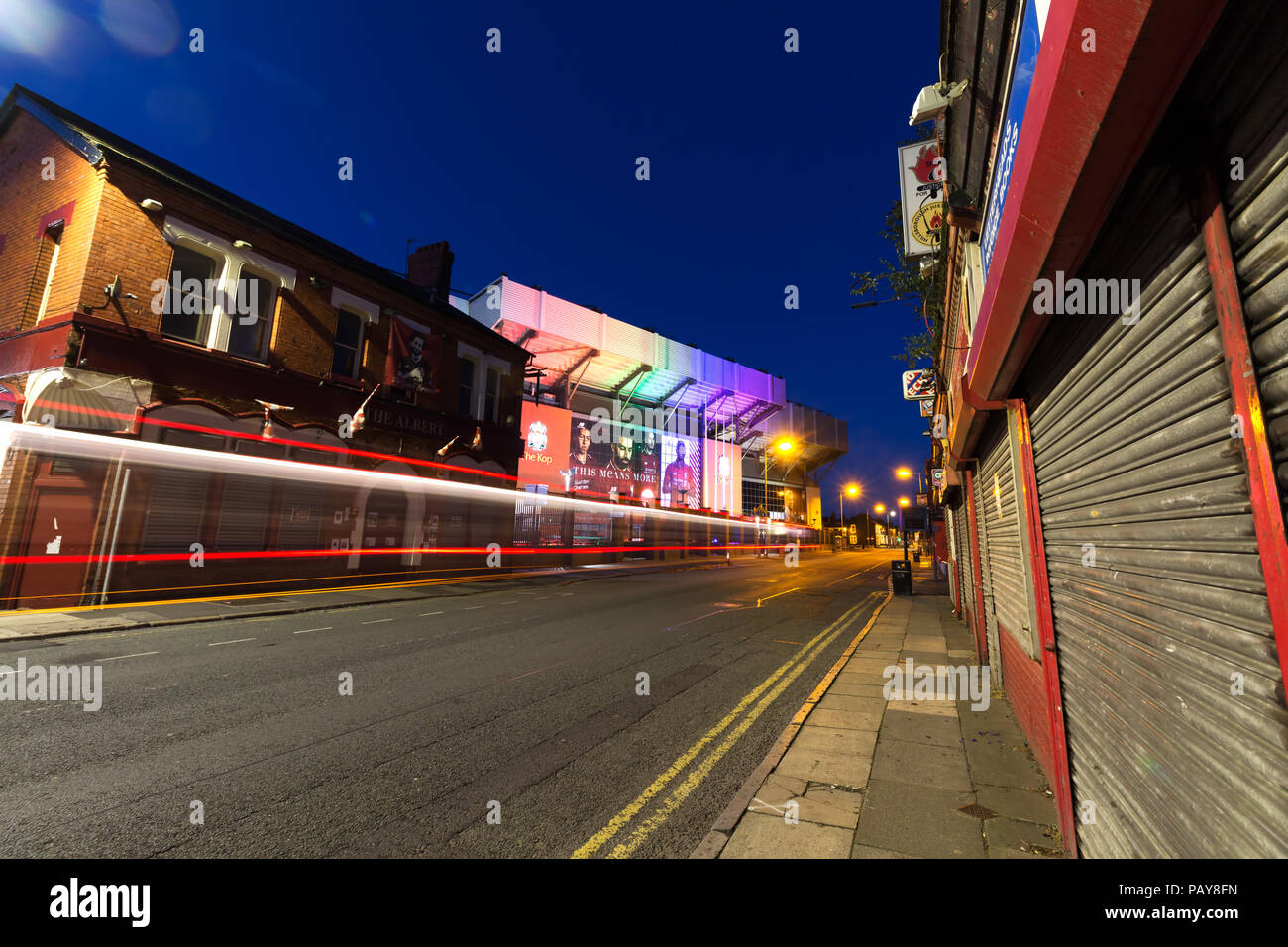 liverpool football club colours