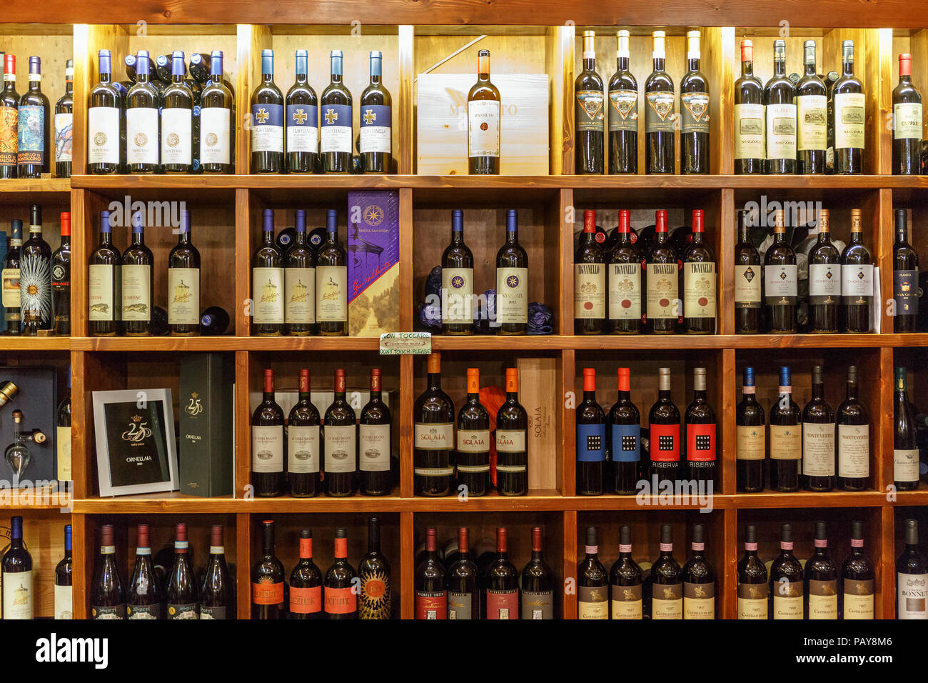 Wine Shop Interior Shelves High Resolution Stock Photography and Images