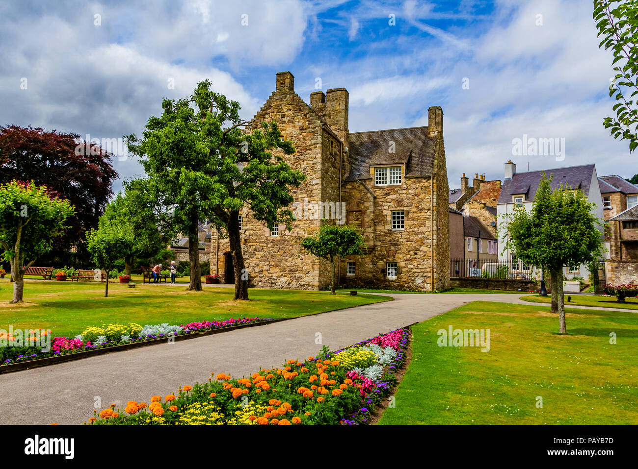 The fortified house in Jedburgh where Mary Queen of Scots once stayed
