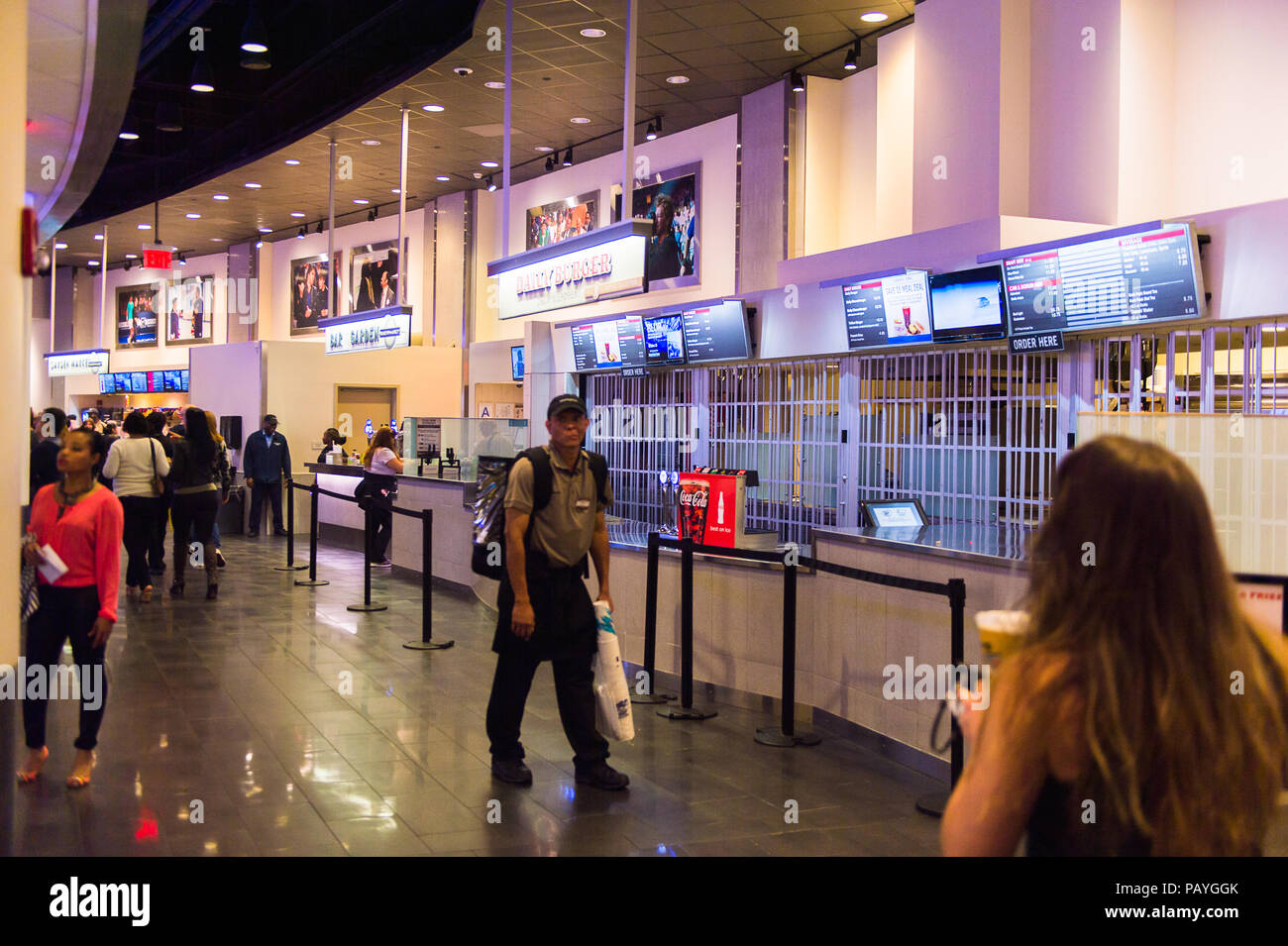 New York Usa Oct 8 2015 Food Court At The Madison Square