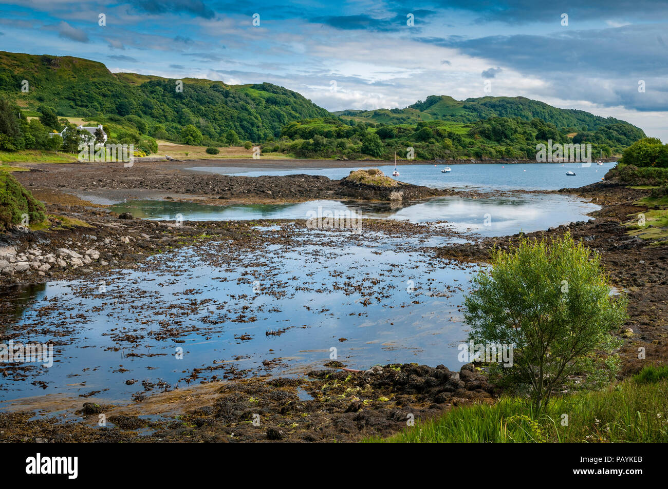 The Clachan Sound, near Oban in Argyll, Scotland. It lies between the