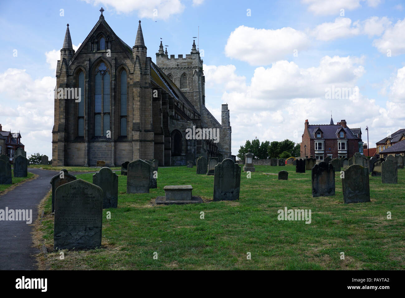 St Hilda Ancient Church Headland Hartlepool England Stock Photo Alamy