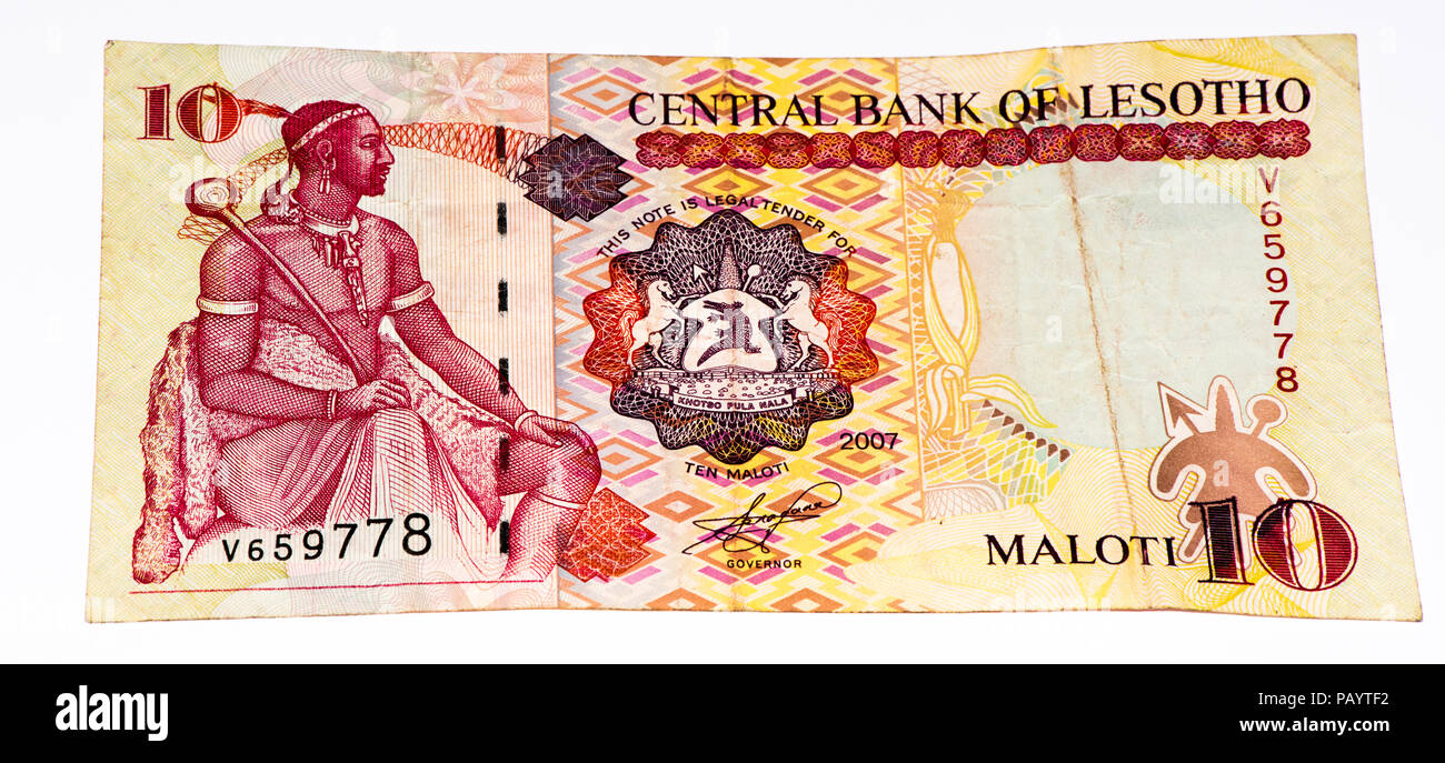 Lesotho loti currency hires stock photography and images Alamy
