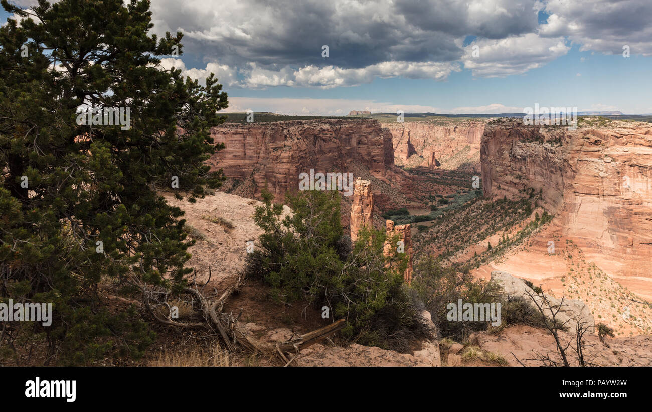 Canyon de Chelly National Monument, Chinle, Arizona. Stock Photo