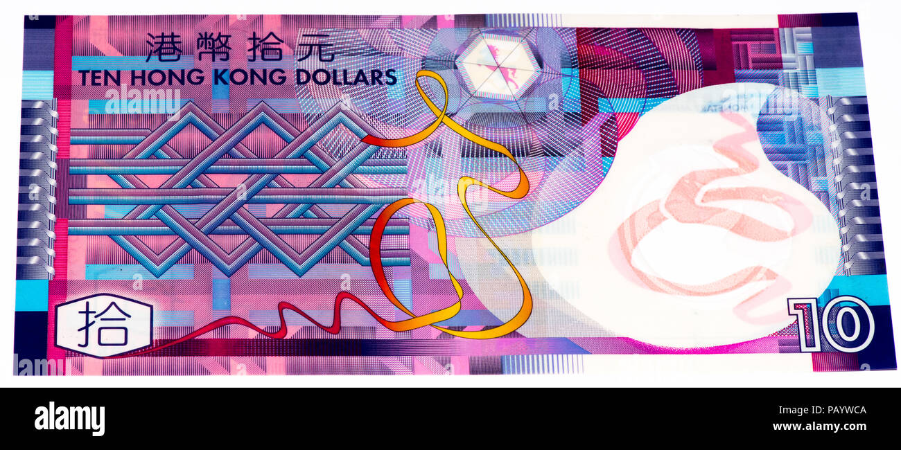 Hong kong 10 dollar banknote hi-res stock photography and images - Alamy