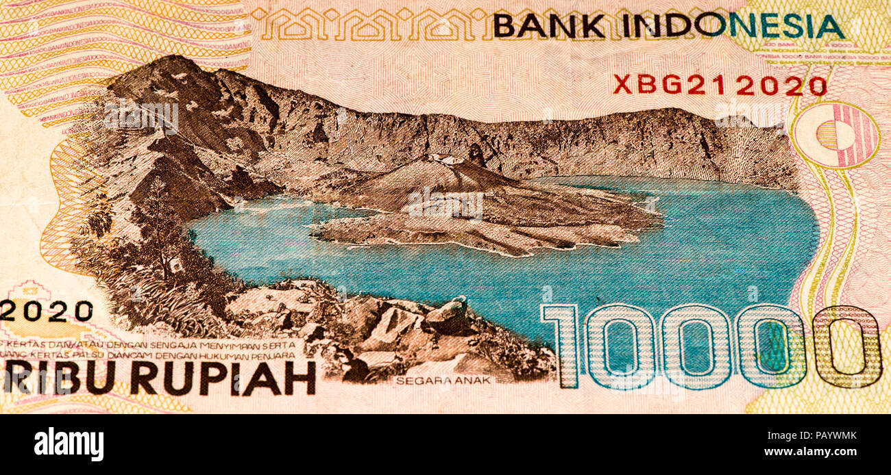 Indonesian 10000 rupiah currency note hi-res stock photography and ...