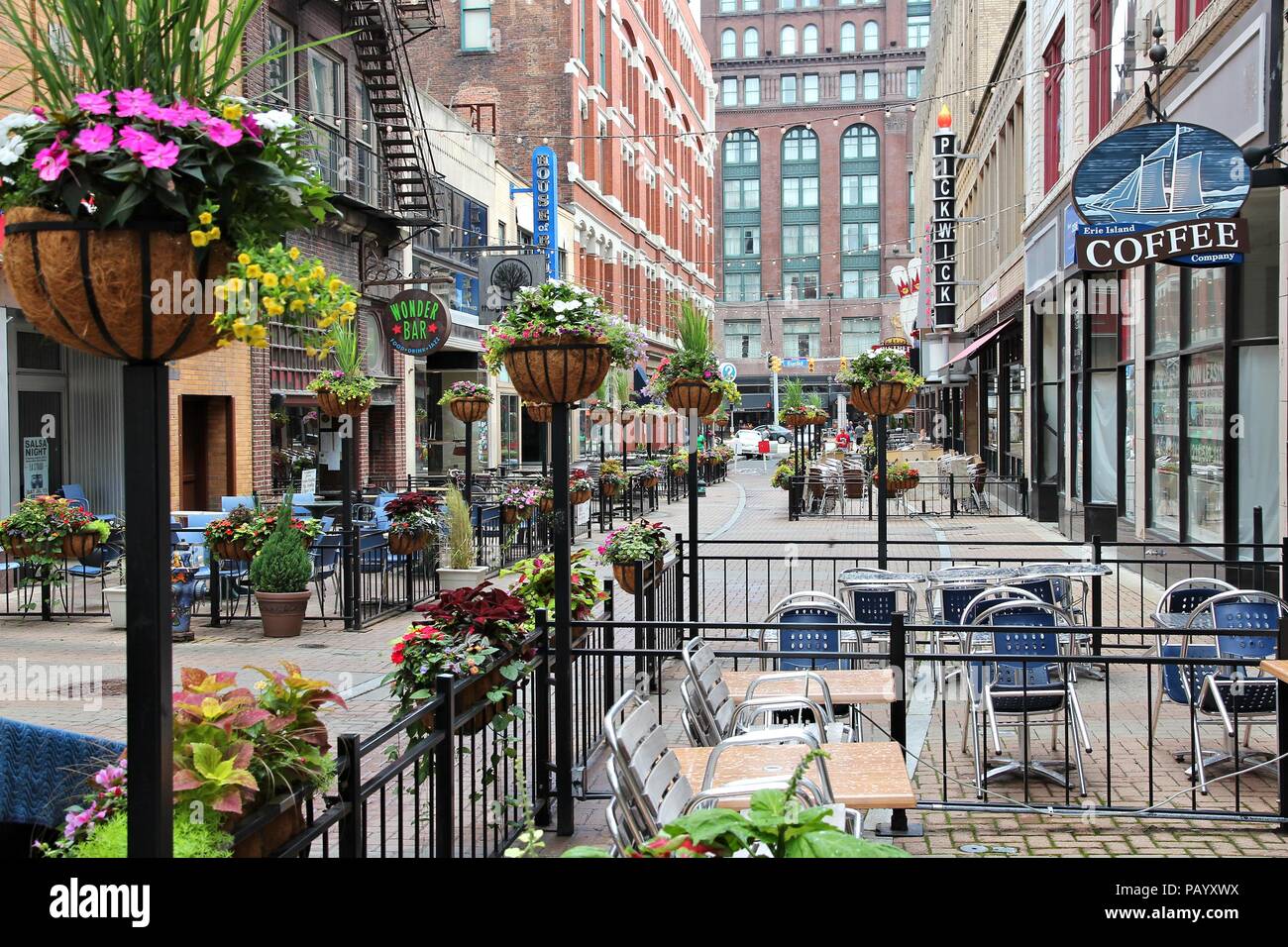 Downtown cleveland architecture hires stock photography and images Alamy